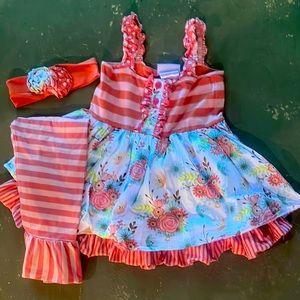 Two pieces with headbands